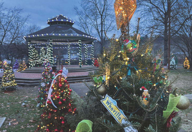 Spirit of the season: Muskingum Park, Marietta